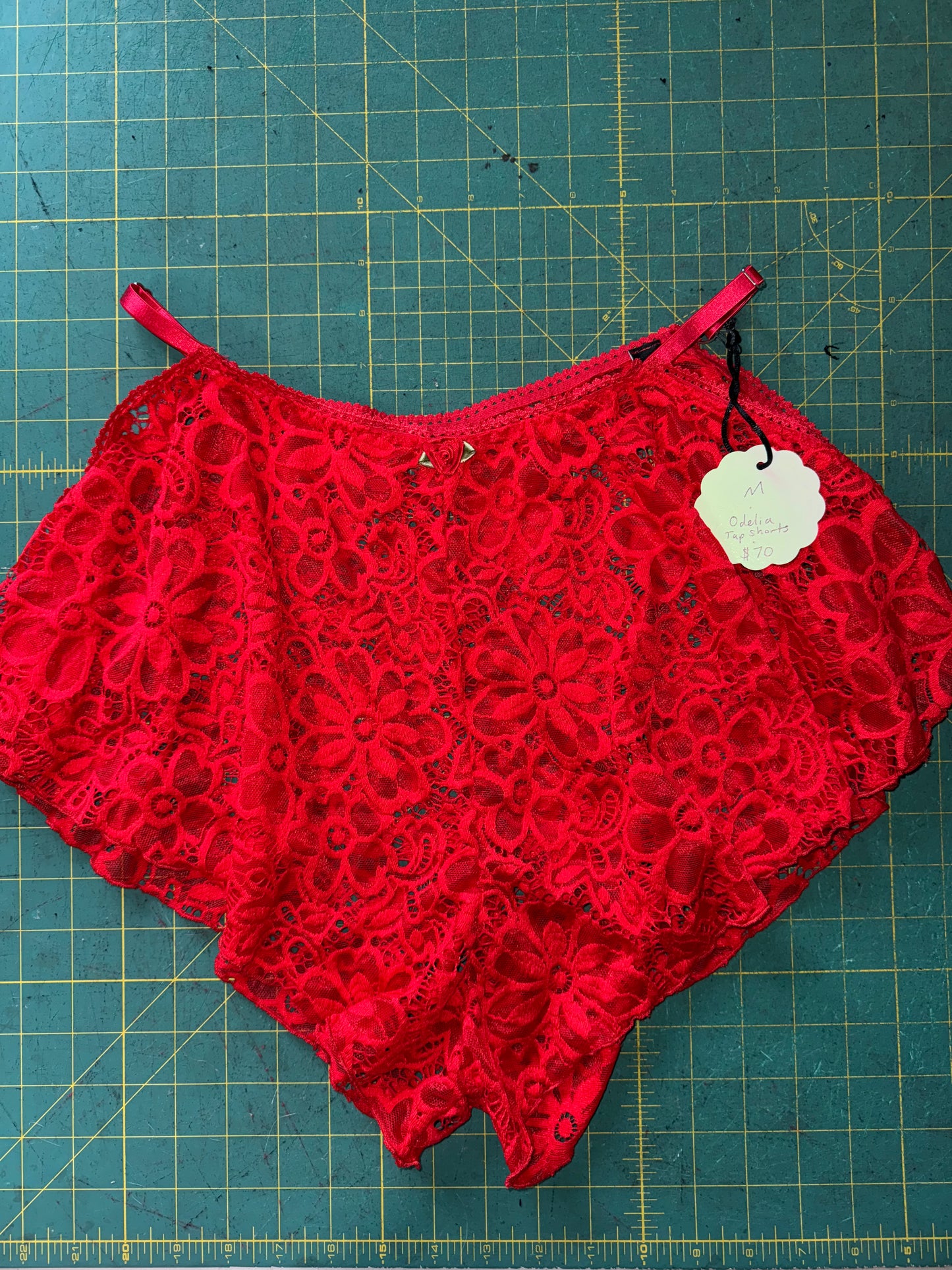 M “Odelia” Tap Shorts (Lace)