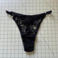 L “Yasmeen” Thong (Old lace)